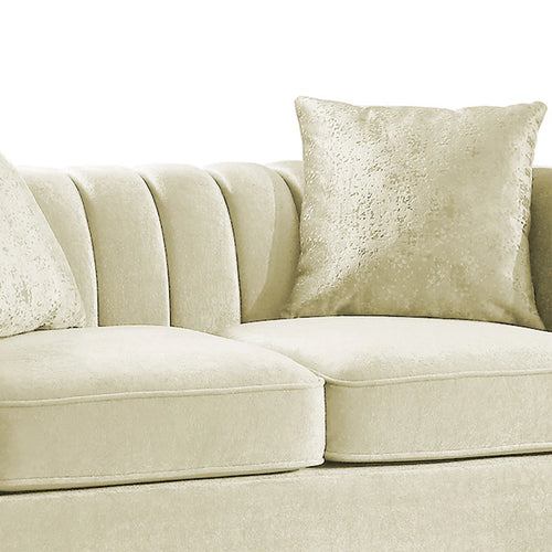 Arron Velvet Living Room Set